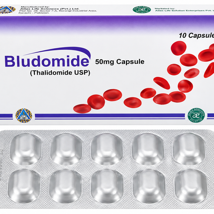 Bludomide 50mg Capsules (Thalidomide 50mg) | Prescription Medicine