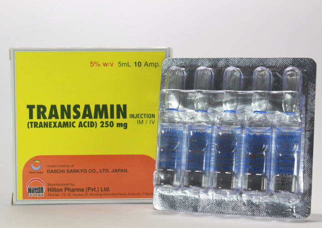 Transamin (Tranexamic Acid) Injection 250mg – Bleeding Control Medicine