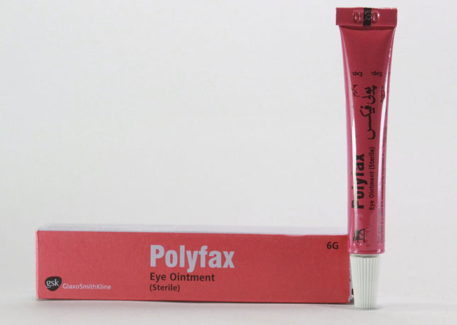 Polyfax (Bacitracin/polymyxin B)  Eye Ointment 6g