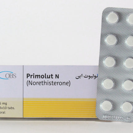 Primolut-N Norethindrone Tablets 5mg | Menstrual Disorder Treatment