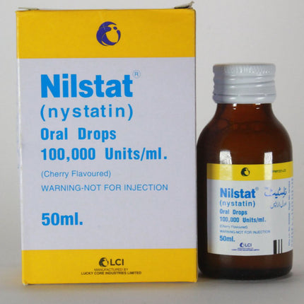 Nilstat (Nystatin) Oral Drops 100,000 Units/Ml