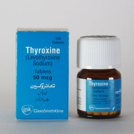 Thyroxine Levothyroxine Tablets 50mcg | Hypothyroidism Treatment Online
