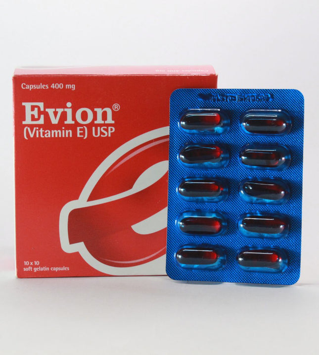 Evion Capsules (Vitamin E) 400mg