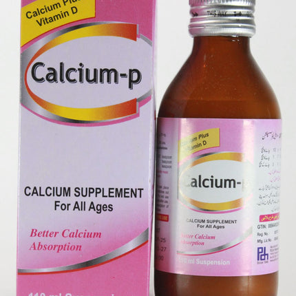 Calcium-p (Calcium) Syrup 110Ml- For All Ages
