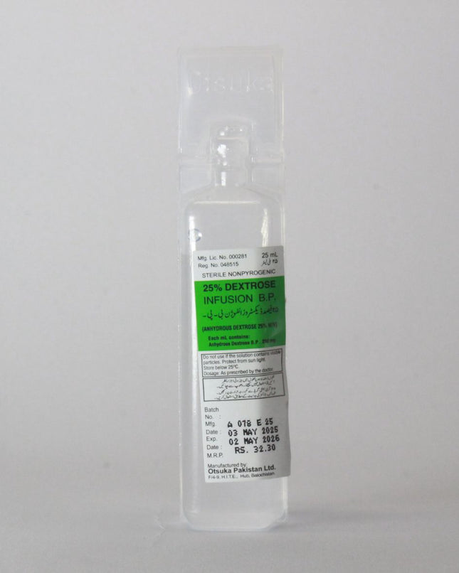 Hypertonic Dextrose Infusion 25Ml
