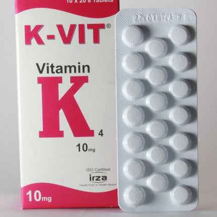 K-Vit Tablets 10mg | Vitamin K Supplement for Blood Clotting
