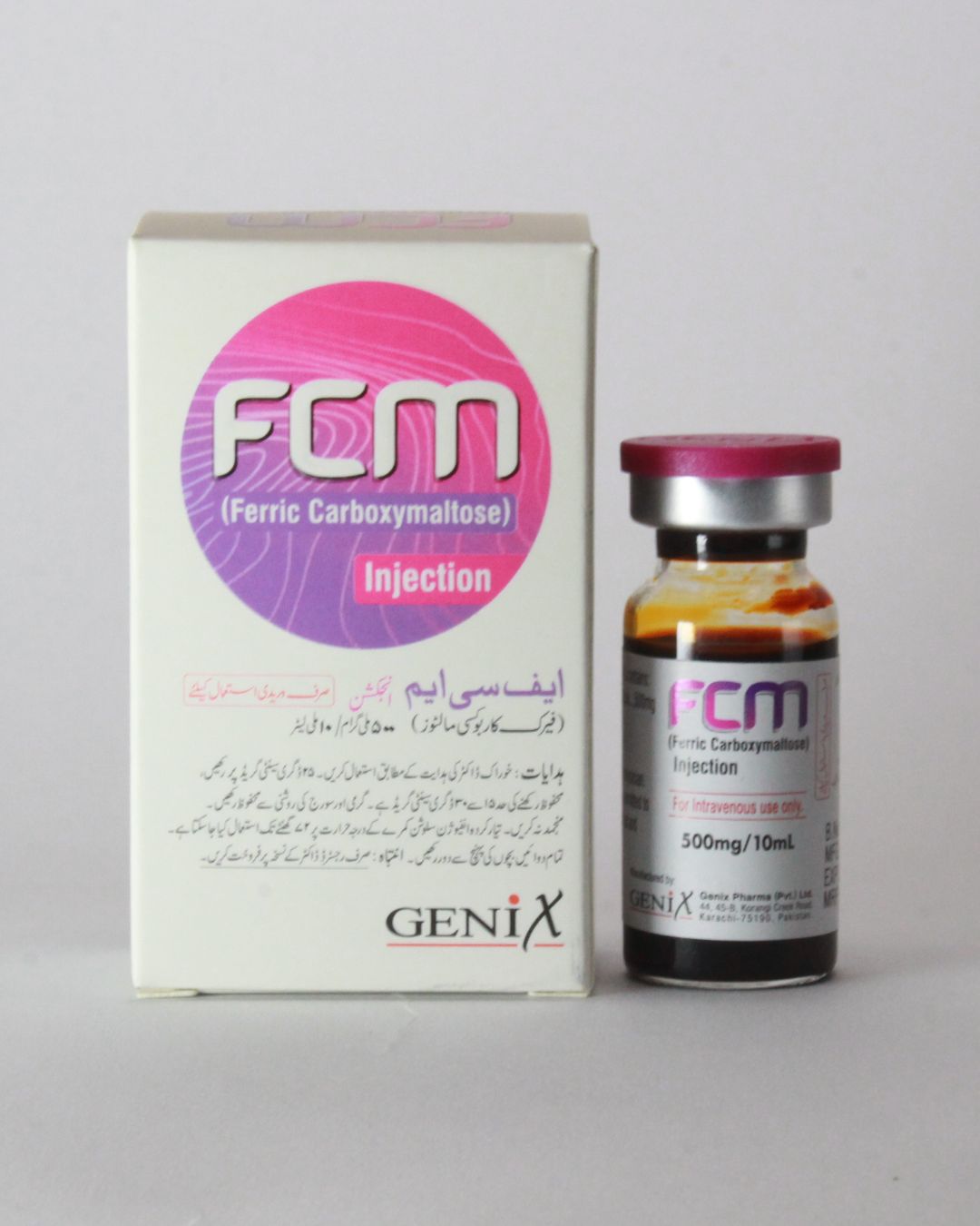 Imax Fcm Injection FCM Ferric Carboxymaltose Injection 500Mg/10Ml | IV Iron – TuShifa