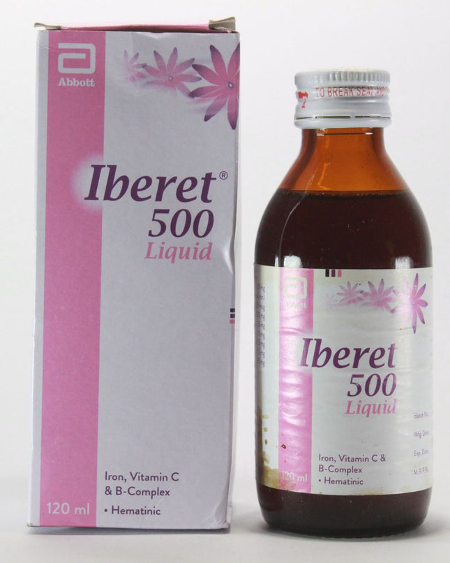 Iberet (Multivitamin/iron) Syrup 120Ml