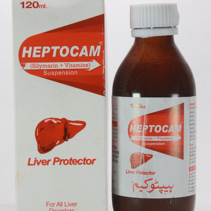 Heptocam Suspension 120Ml | Liver Tonic Syrup