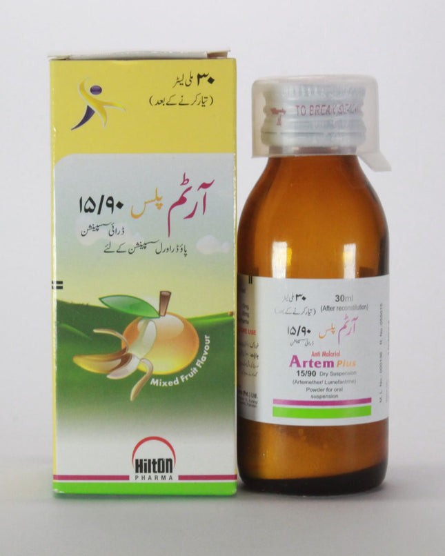 Artem Plus (Artemether/lumefantrine) Dry Suspension 15/90