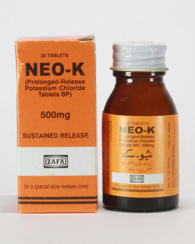 Neo-K (Potassium Chloride) Tablets 50Mg