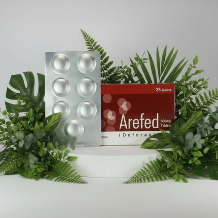 Arefed Tablets (Deferasirox) 500Mg