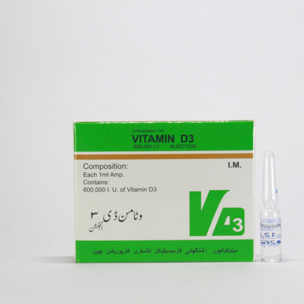 Vitamin D3 Injection 1ml Ampoule