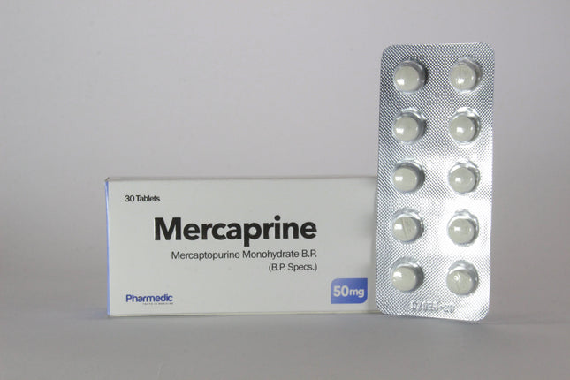 Mercaprine (Mercaptopurine) Tablets 50Mg