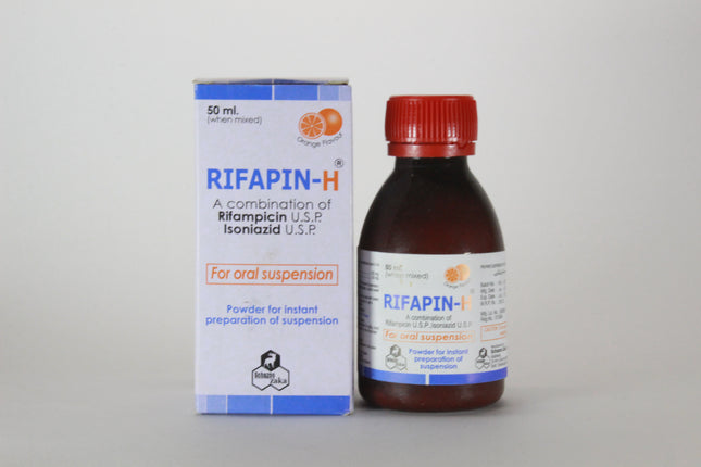 Rifapin-H (Rifampin/isoniazid) Oral Suspension 50Ml