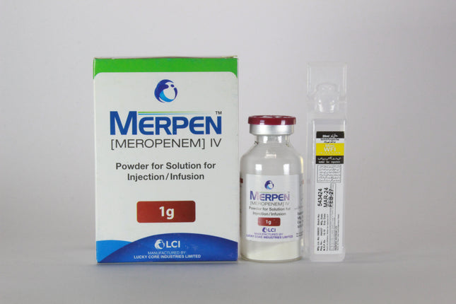 Merpen (Meropenem) Injection 1g