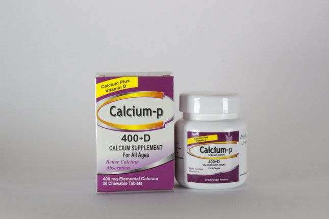 Calcium-p Chewable Tablets 400Mg