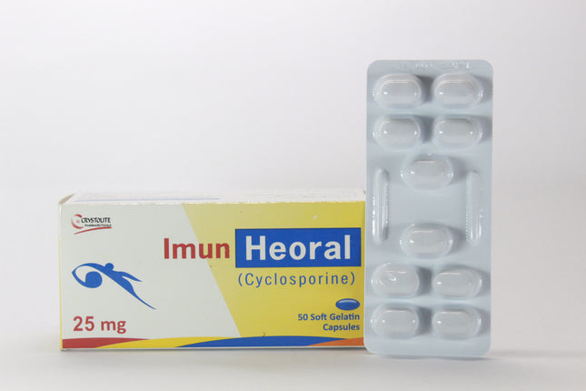 Imun Heoral (Closporine) Capsules 25mg