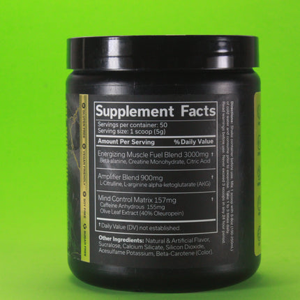 The Curse Pre-Workout (Dark Grapes)