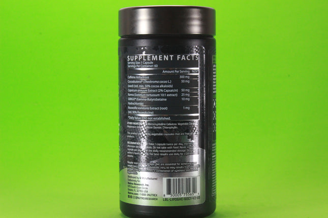 Lipo-6 Hardcore Fat Burner & Muscle Protection 60 Capsules