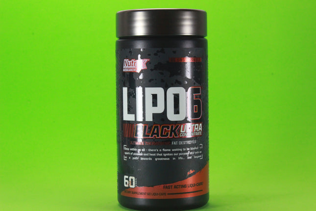 Lipo-6 Black UC Thermogenic Fat Burner 60 Capsules