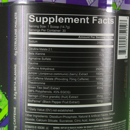 TOTAL WAR Preworkout (Blue Raspberry)