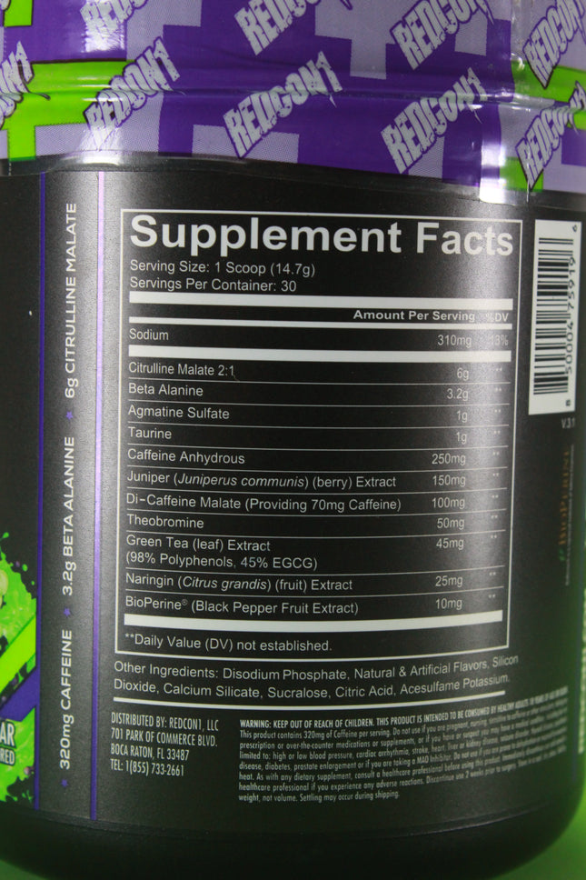 TOTAL WAR Preworkout (Blue Raspberry)