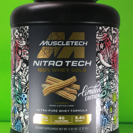 Nitro Tech Gourmet Whey Protein (Churros) 2.32Kg