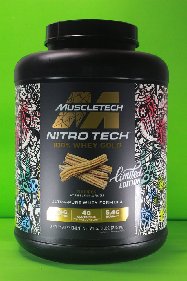 Nitro Tech Gourmet Whey Protein (Churros) 2.32Kg