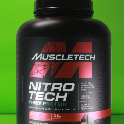 Nitro Tech Whey Protein (Milk Chocolate) 1.81 Kg