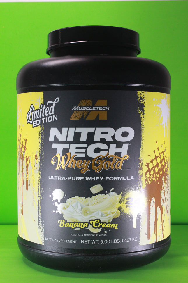 Nitro Tech Whey Gold (Banana Cream) 2.27 Kg