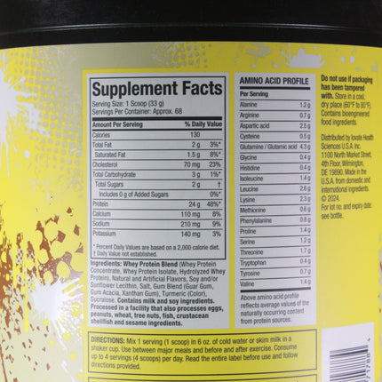 Nitro Tech Whey Gold (Banana Cream) 2.27 Kg