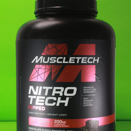 Nitro Tech Whey Protein (Chocolate Fudge Brownie) 1.81 Kg