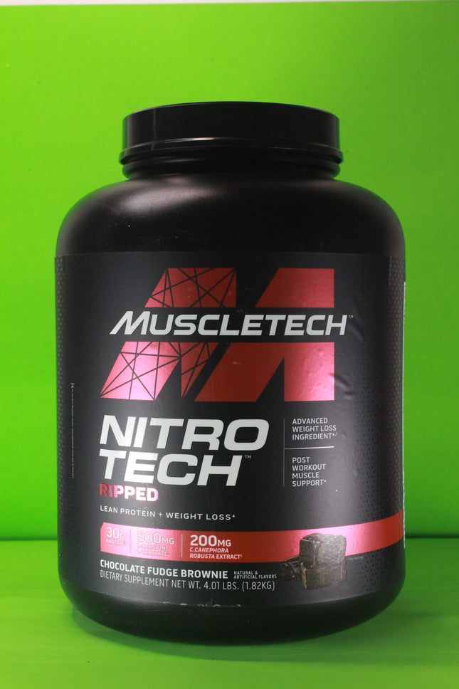 Nitro Tech Whey Protein (Chocolate Fudge Brownie) 1.81 Kg
