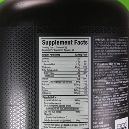 Nitro Tech Whey Protein (Chocolate Fudge Brownie) 1.81 Kg