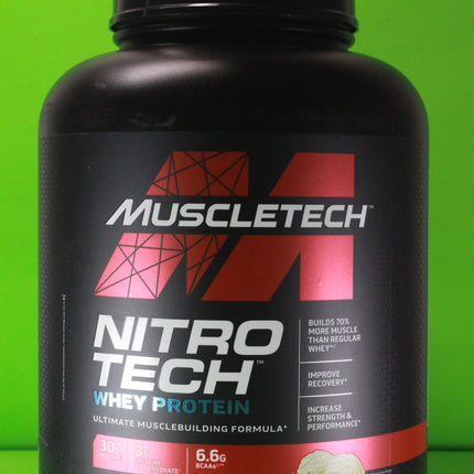 Nitro Tech Whey Protein (Vanilla Cream) 1.81 Kg