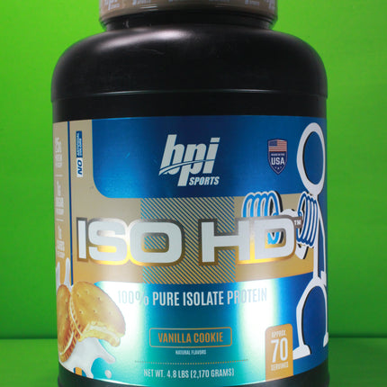 ISO HD Isolate Protein (Vanilla cookie) 70 Servings