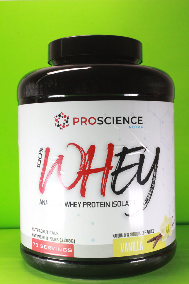 100% Whey Protein Isolate (Vanilla) 73 Servings