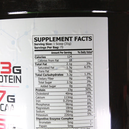 100% Whey Protein Isolate (Mango Smoothie) 73 Servings