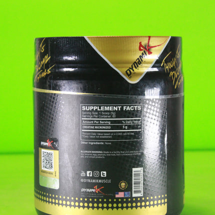 Dynamik CREATINE MONOHYDRATE 60 Servings