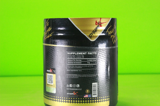 Dynamik CREATINE MONOHYDRATE 60 Servings