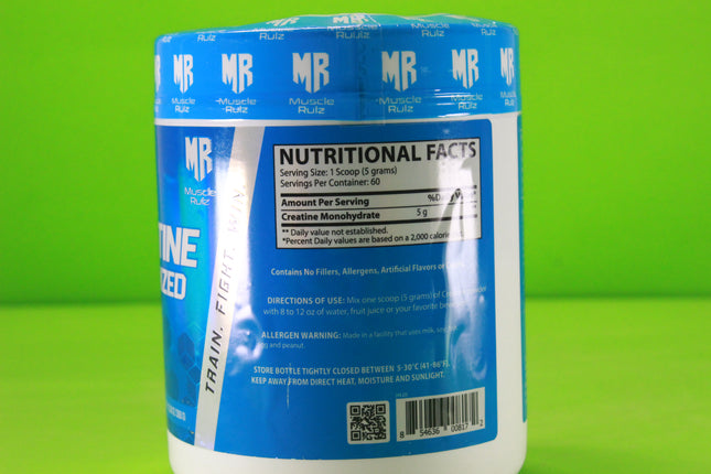 Muscle Rulz CREATINE MONOHYDRATE 60 Servings