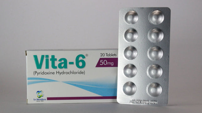 Vita-6 (Vitamin B-6 (pyridoxine)) Tablets 50Mg
