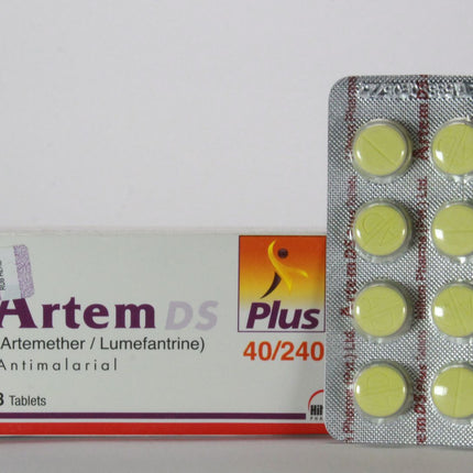 Artem Plus (Artemether/lumefantrine) Tablets 40/240