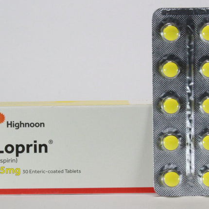 Loprin (Aspirin) Tablets 75mg