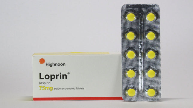 Loprin (Aspirin) Tablets 75mg
