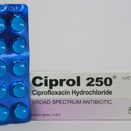 Ciprol (Ciprofloxacin) Tablets 250mg