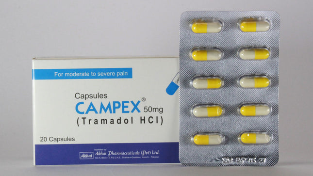 Campex (Tramadol) Capsules 50Mg