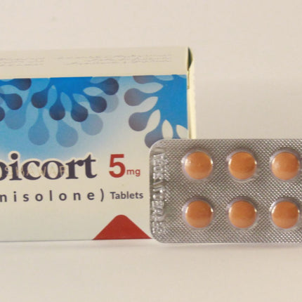 Rapicort Prednisolone Tablets 5mg | Anti-Inflammatory Steroid
