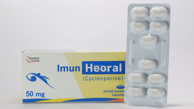 Imun Heoral (Closporine) Capsules 50mg